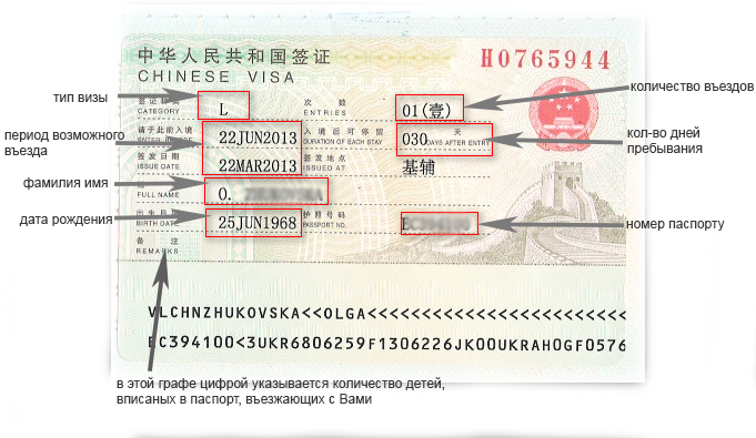 Visa Chaine